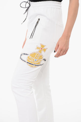 Cotton TIME MACHINE Sweatpants with Zipped Pockets