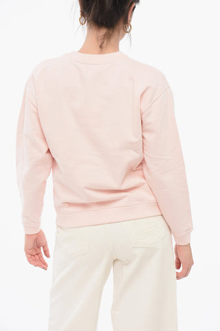 Crew Neck VERDY Sweatshirt with Flocked Logo
