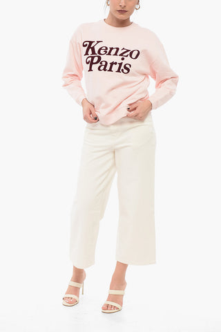 Crew Neck VERDY Sweatshirt with Flocked Logo