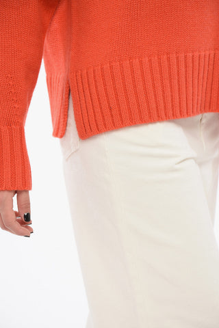 Crew Neck Pure Cashmere Pullover