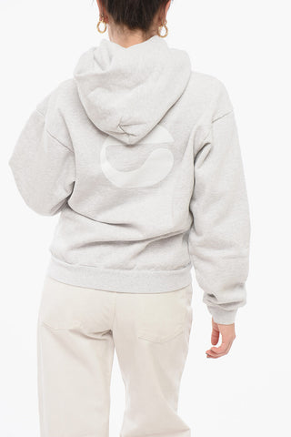 Fleeced Cotton Hoodie with Cangaroo Pocket