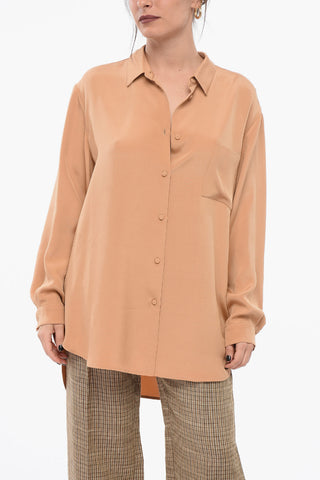 Silk Oversized Shirt