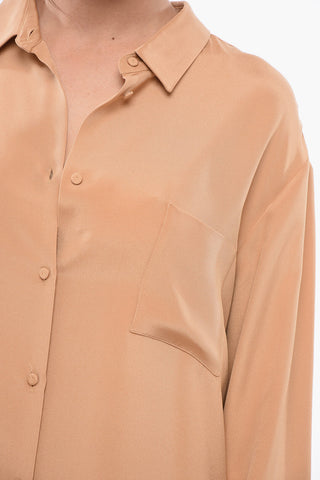 Silk Oversized Shirt