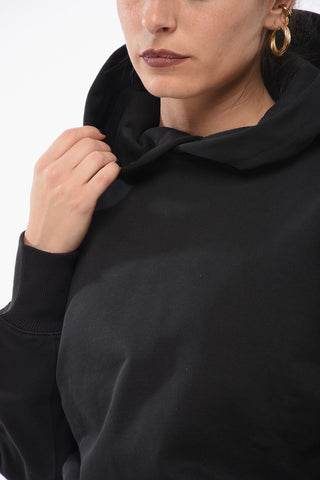 Monochrome Brushed Cotton Hoodie