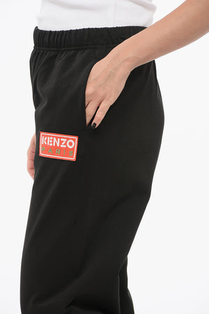 Brushed Cotton Joggers with Cuffs