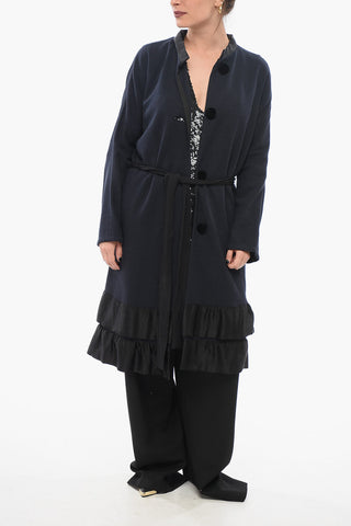 HIVER 2006 Cappotto in Lana con Cintura