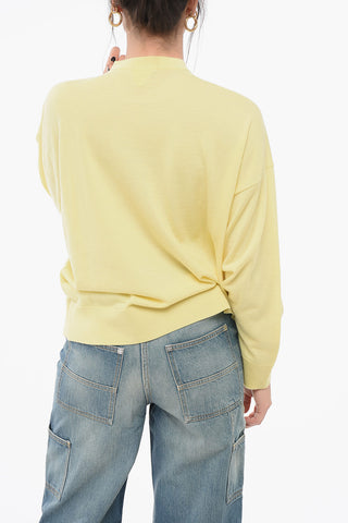 Straight Fit Wool Crew Neck Sweater