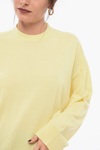 Straight Fit Wool Crew Neck Sweater