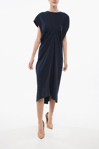 Sleeveless Gathered Dress