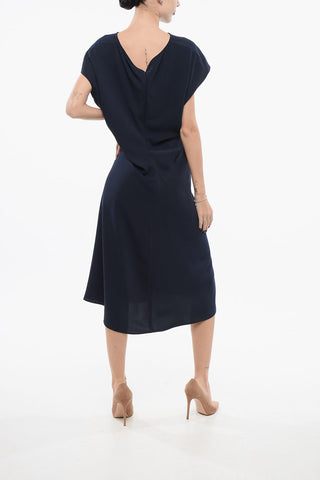 Sleeveless Gathered Dress