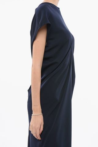 Sleeveless Gathered Dress