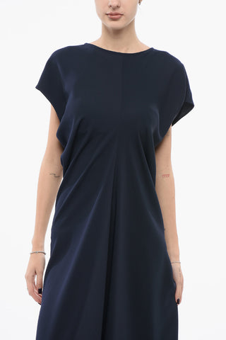 Sleeveless Gathered Dress