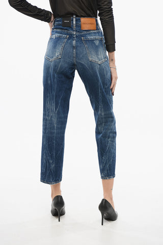 Distressed Boston Fit Denims 18cm