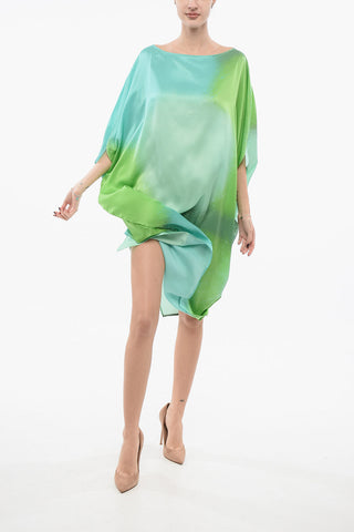 Vestito CELIA Off-the-shoulder in Seta
