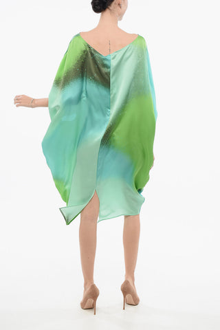 Vestito CELIA Off-the-shoulder in Seta