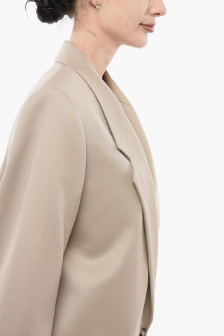 Double-Breasted Wool Blazer