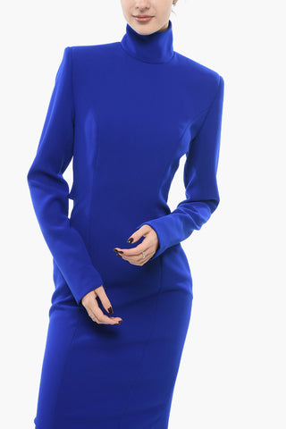Vestito Lungo Con Maxi Cut-out E Spacco Posteriore