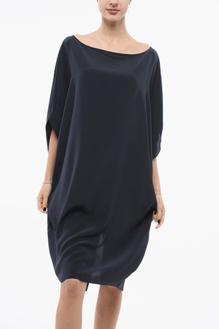 Silk Cape Dress