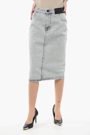 Bleistiftrock MALMO aus stonewashed Denim