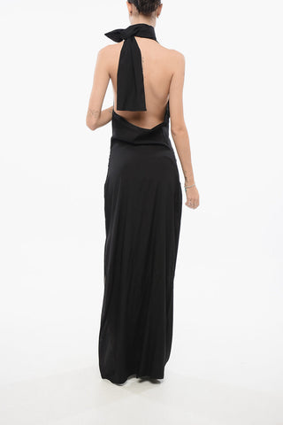 Silk Halterneck Dress