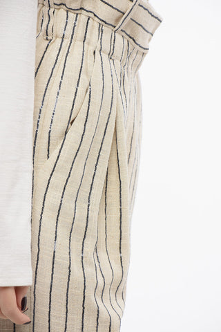 로우라이즈 와이드 팬츠