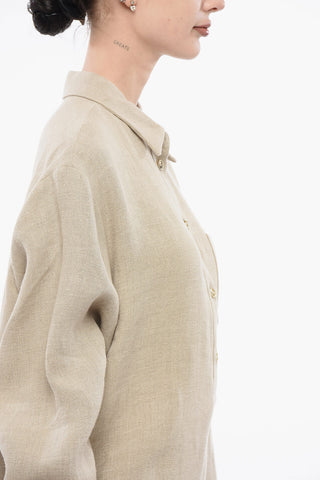 Linen Oversized Shirt
