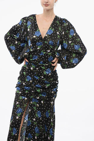 Vestito Floreale con Relaxed Fit