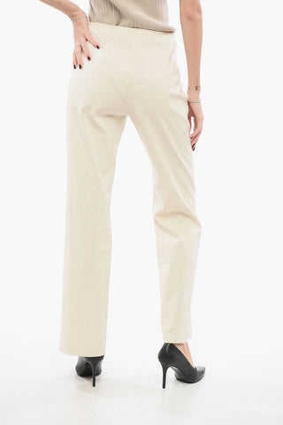 Lightweight Cotton High-Waist Pants BIKER