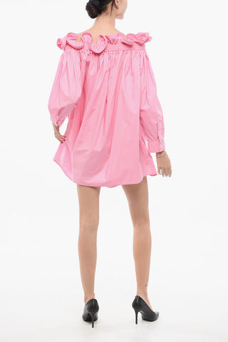 Draped Dress with Ruching