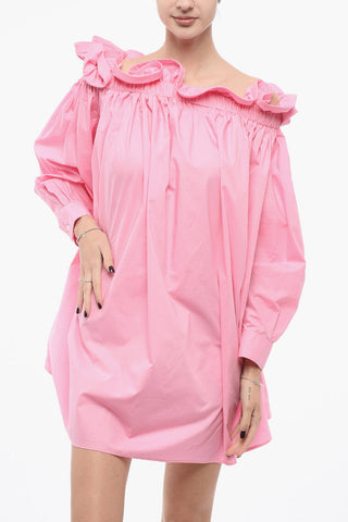 Draped Dress with Ruching