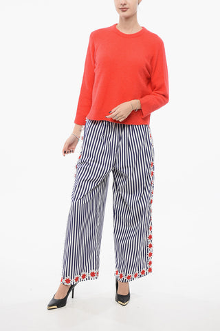 EMPORIO Crew Neck Wool Blend Sweater