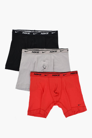 3er-Set Stretch-Baumwoll-Boxer Mit Logobund