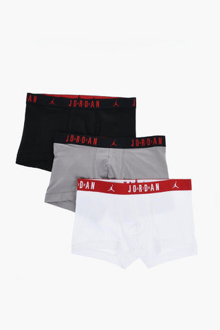 AIR JORDAN 스트레치 코튼 복서 3개입 로고 엘라스틱 밴드