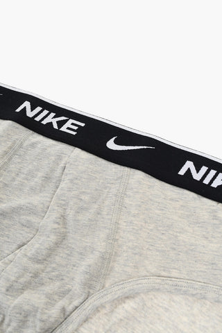 Set 3 Paia di Slip in Cotone Stretch con Banda Elastica Logata