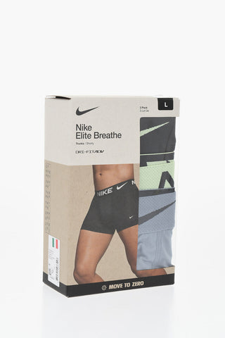 Set 3 Boxer ELITE BREATHE Dri-Fit 로고 엘라스틱 밴드