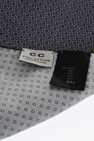 CC COLLECTION Fazzoletto da Taschino in Seta a Fantasia