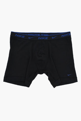 Set 3 Boxer in Cotone Stretch con Banda Elastica Logata