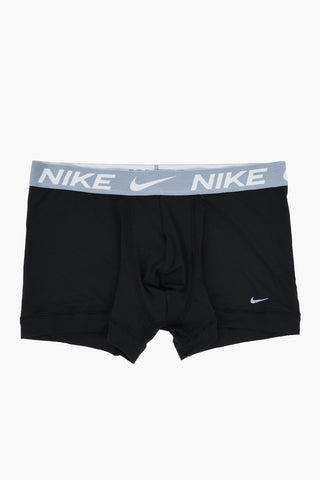 3개 세트 Dri-Fit 무지 복서 팬티 대비 컬러 밴드