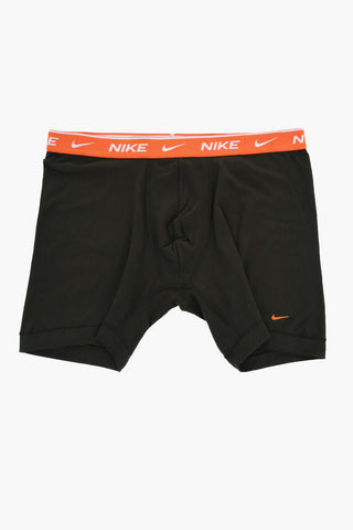 3-Pack Stretch Cotton Boxers with Branded Elastic Waistband
