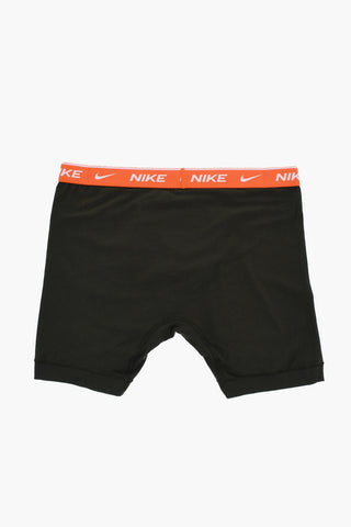 3-Pack Stretch Cotton Boxers with Branded Elastic Waistband