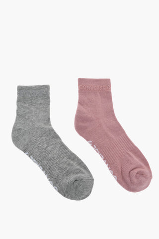 Set Of 2 Pairs Of Stretch-Fabric Socks