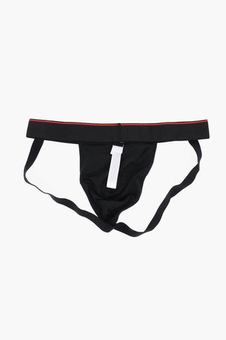 Jockstrap in Microfibra con Banda Elastica Logata