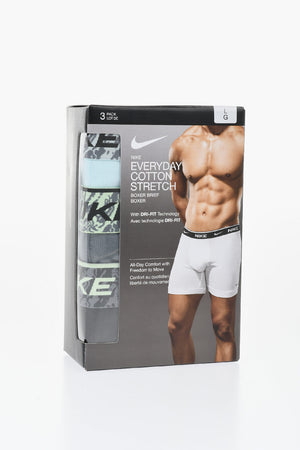 Set 3 Paia di Boxer DRI-FIT In Cotone Stretch