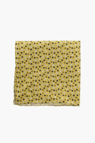 CC COLLECTION Patterned Silk Pocket Square
