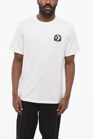 Crewneck T-Shirt THINK OUTSIDE OF YOURSELF Printed