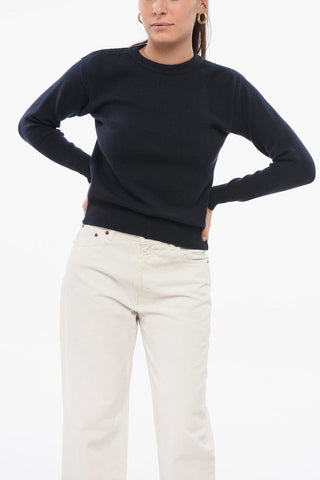 Crew Neck Pure Cashmere Sweater