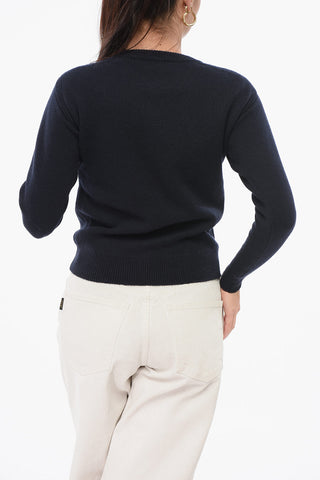 Crew Neck Pure Cashmere Sweater