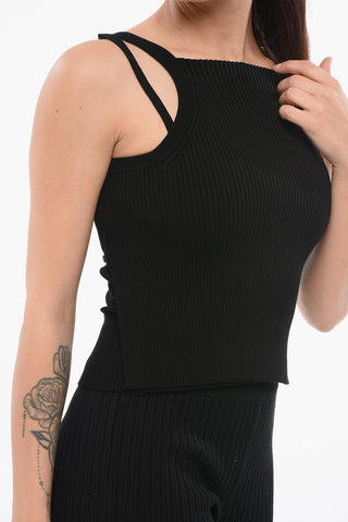 EMPORIO Zweilagiges Stricktop