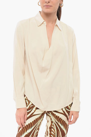 Blouse PHILLIPA with Button-Down Collar