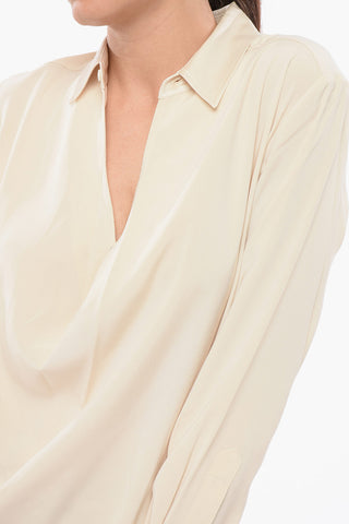 Blouse PHILLIPA with Button-Down Collar
